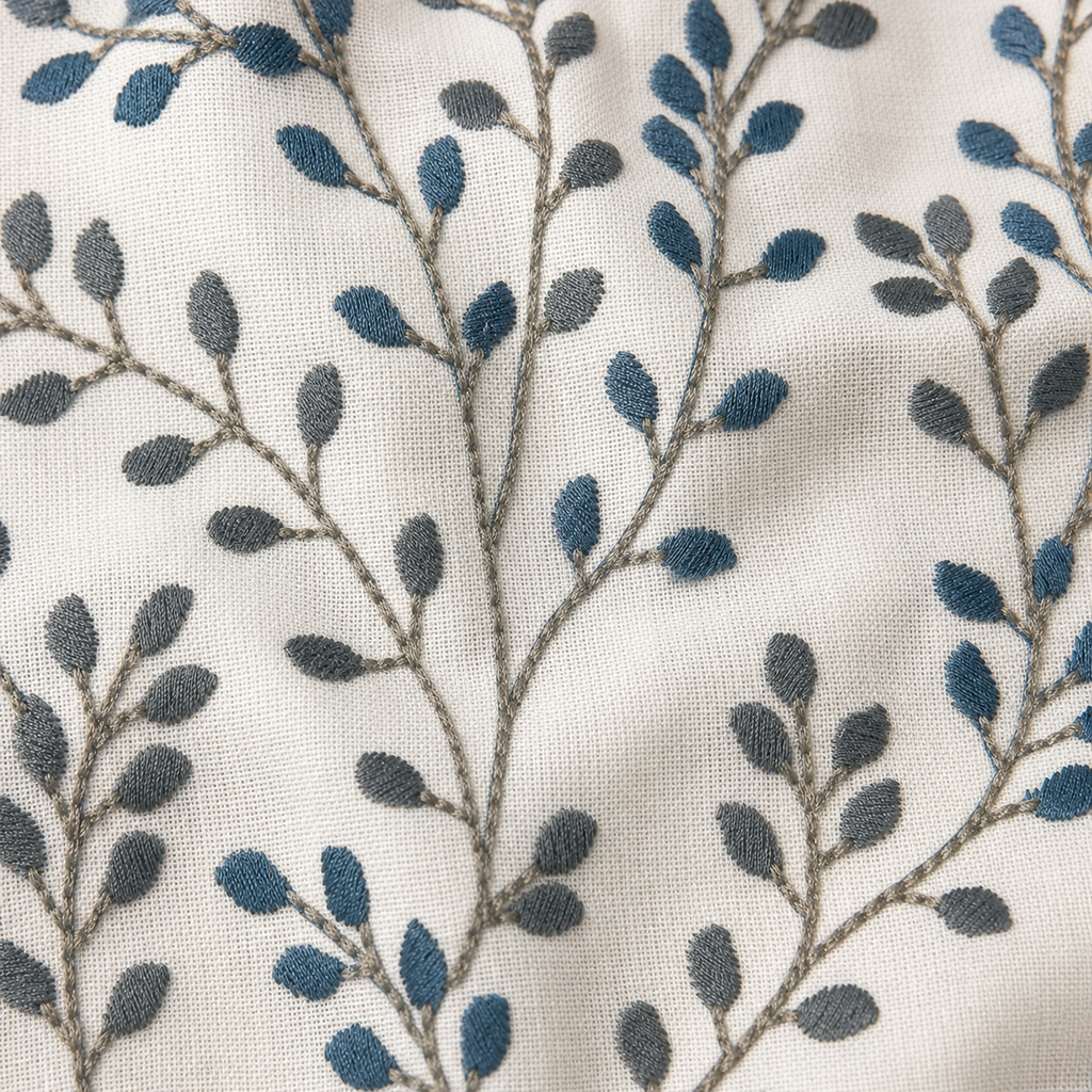 The Botanical Heritage Blue Duvet Bedding Set