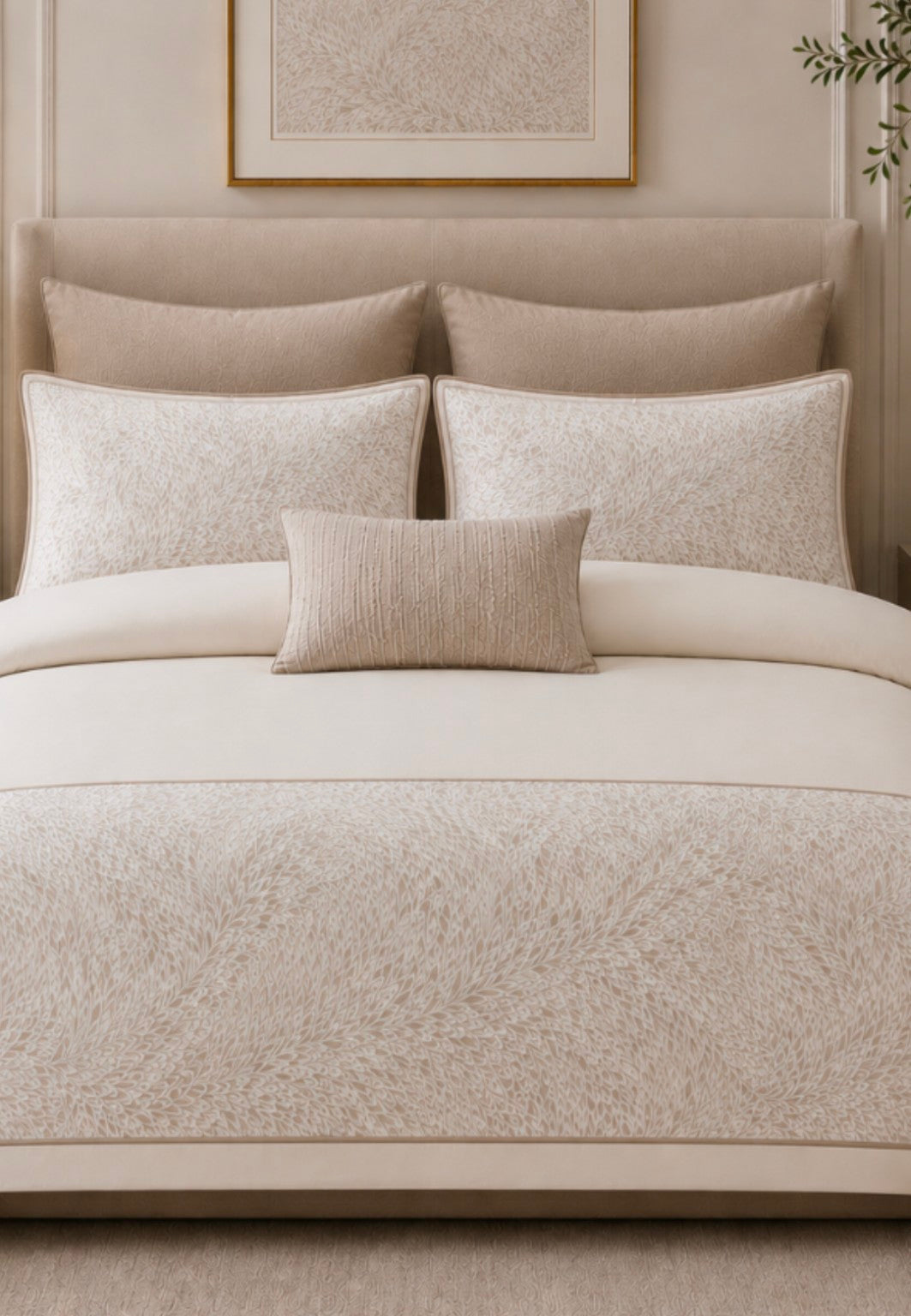 The Montage Velveteen Duvet Bedding Set