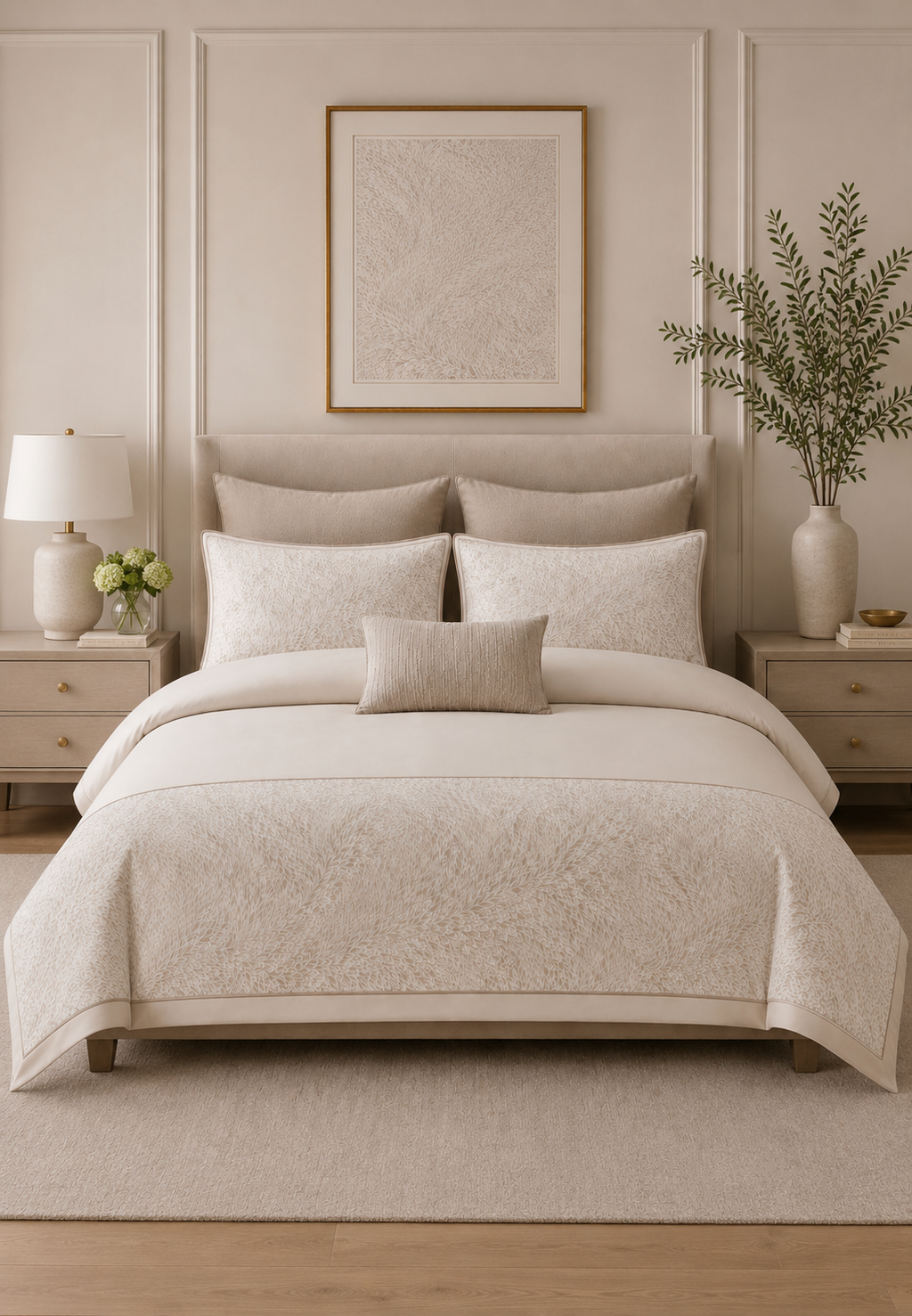 The Montage Velveteen Duvet Bedding Set