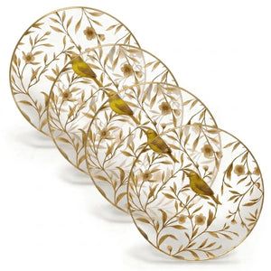 Floral Bird Chargers - Bird