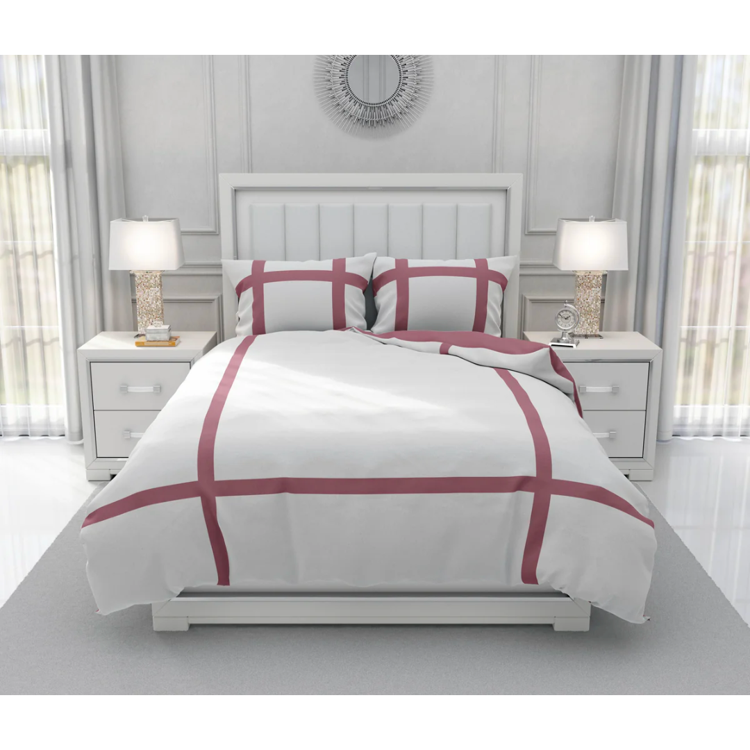 Pink Ritz Duvet Cover Bedding Set Camp Package