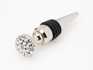 Stainless Steel Bottle Stopper with Diamond Top
