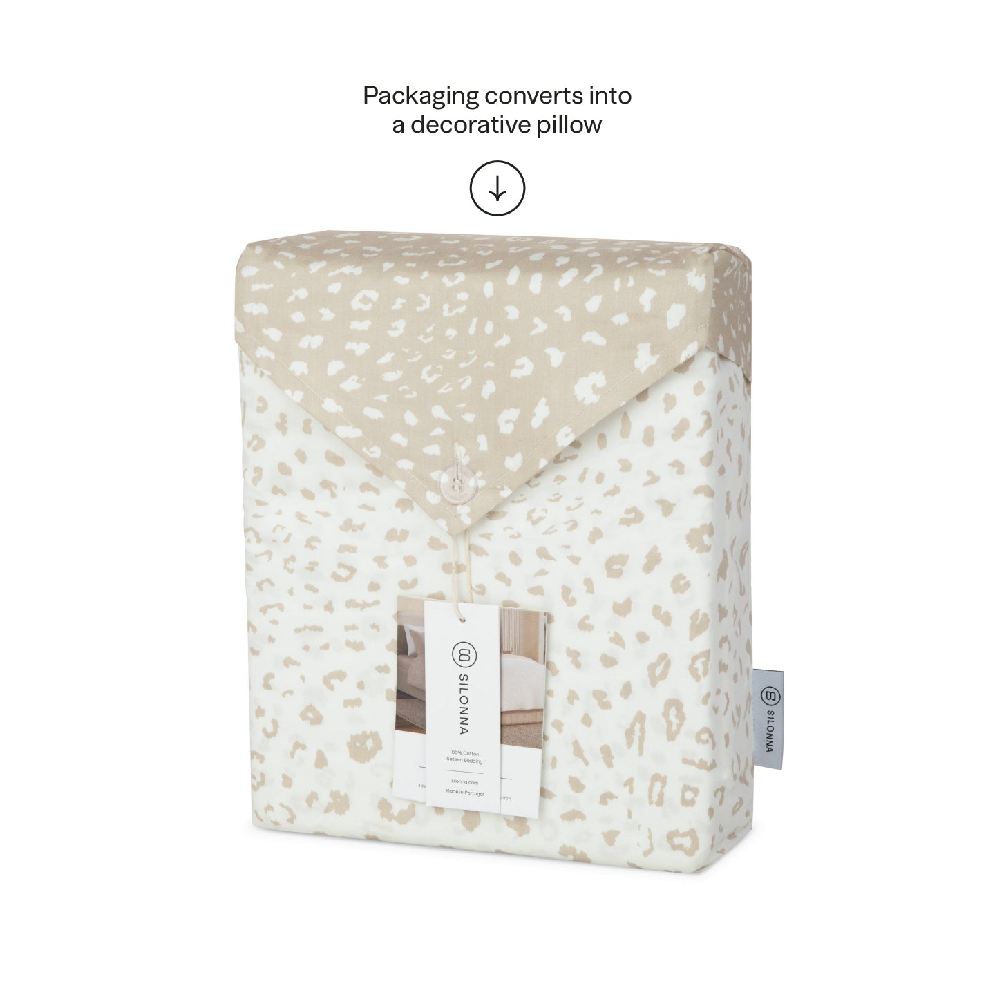 The Sierra Duvet Cover Bedding Set - Sand