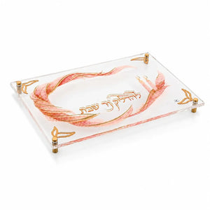 Watercolor Flowers Hadlakos Neiros Tray