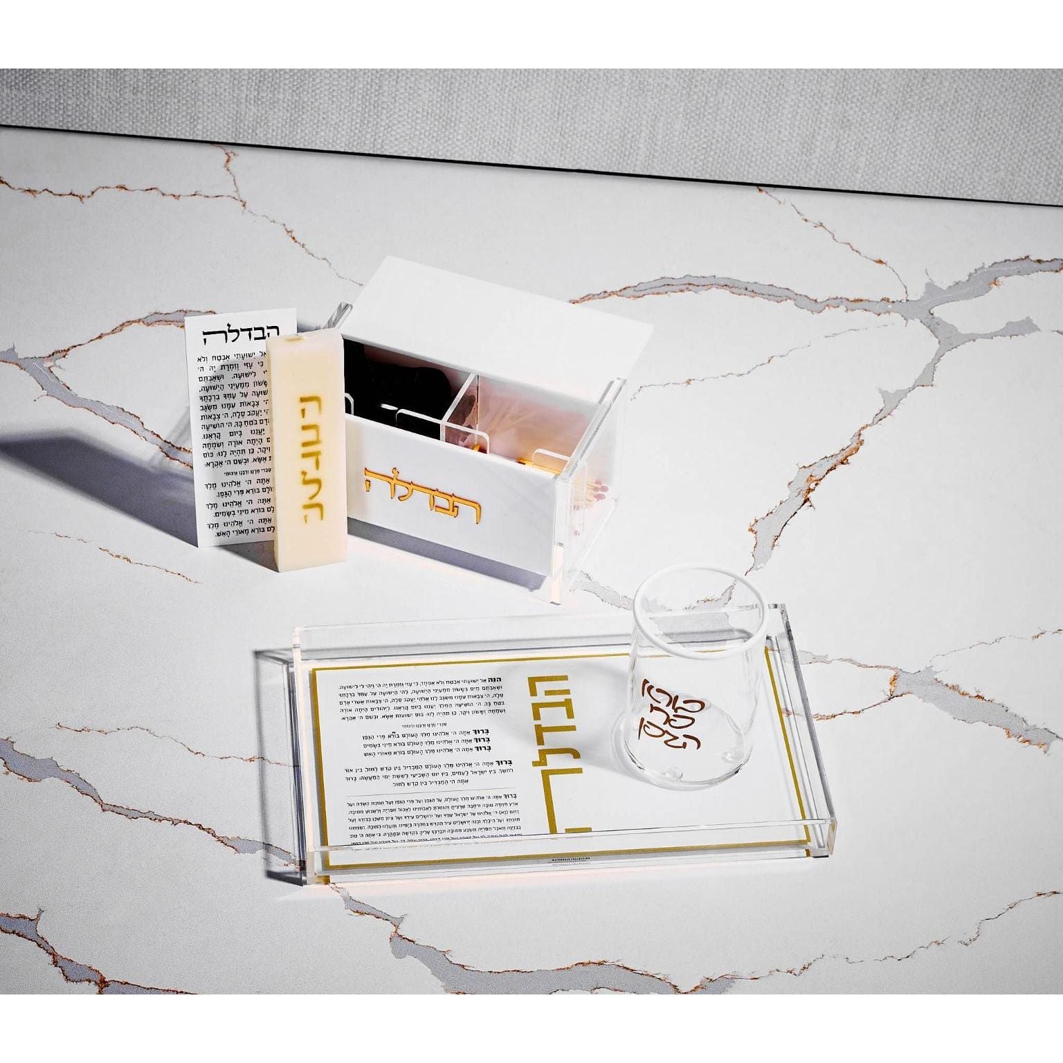 Basic Havdalah Plate - Waterdale Collection