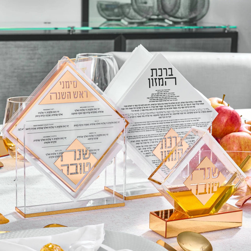 Diamond Napkin Holder & Bencher Set - Waterdale Collection