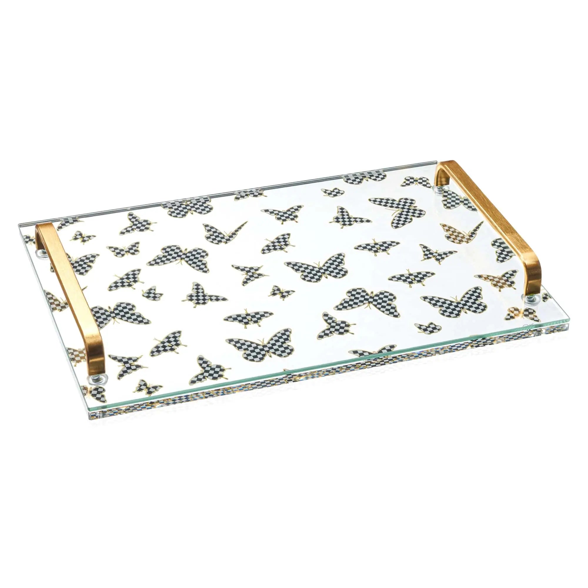 Onyx Butterfly Challah Board - Waterdale Collection