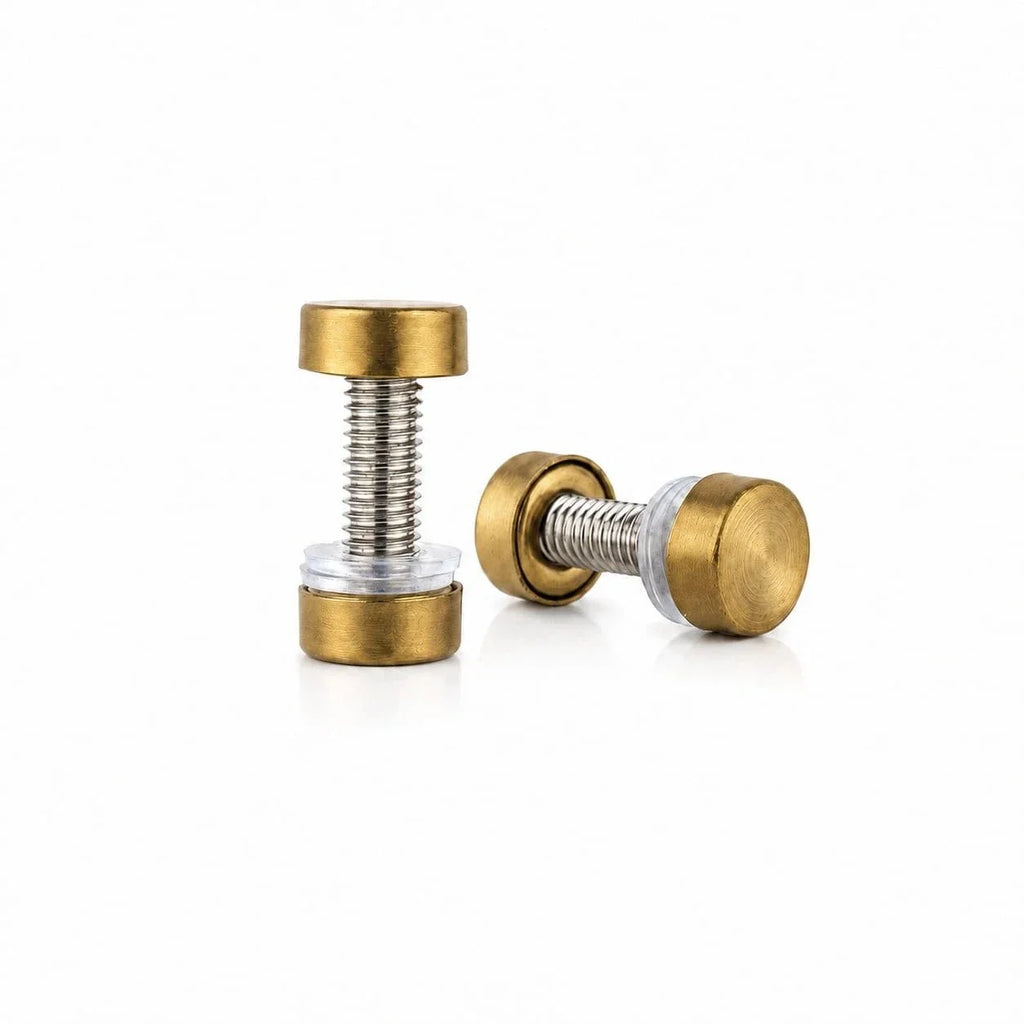 Set of four Challah Board Replacement Screws. Designed to help keep your challah board securely assembled and ready for Shabbos and Yom Tov use.