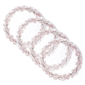 Cherry Blossom Chargers