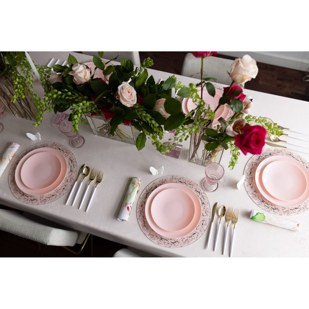 Cherry Blossom Chargers - Waterdale Collection