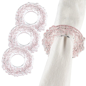 Cherry Blossom Napkin Rings