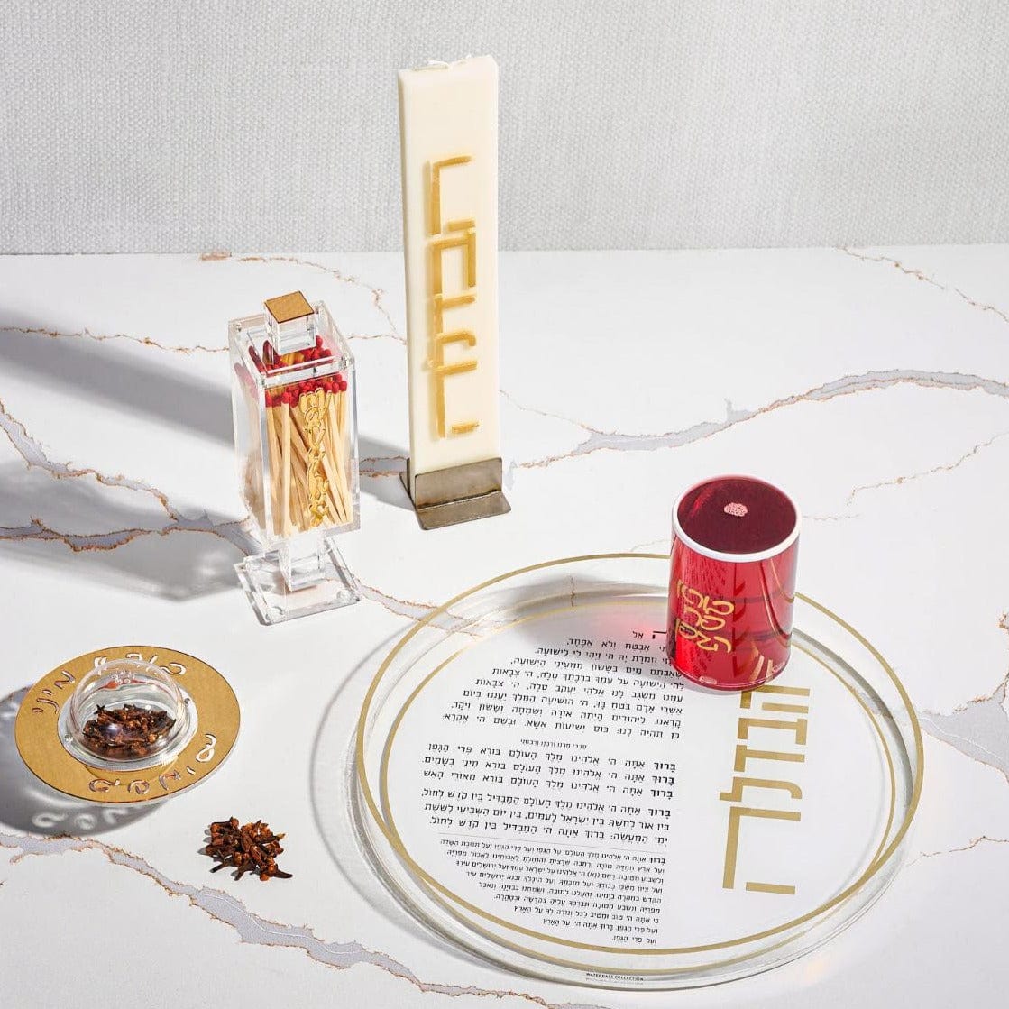 Classic 2.0 Havdalah Plate - Waterdale Collection