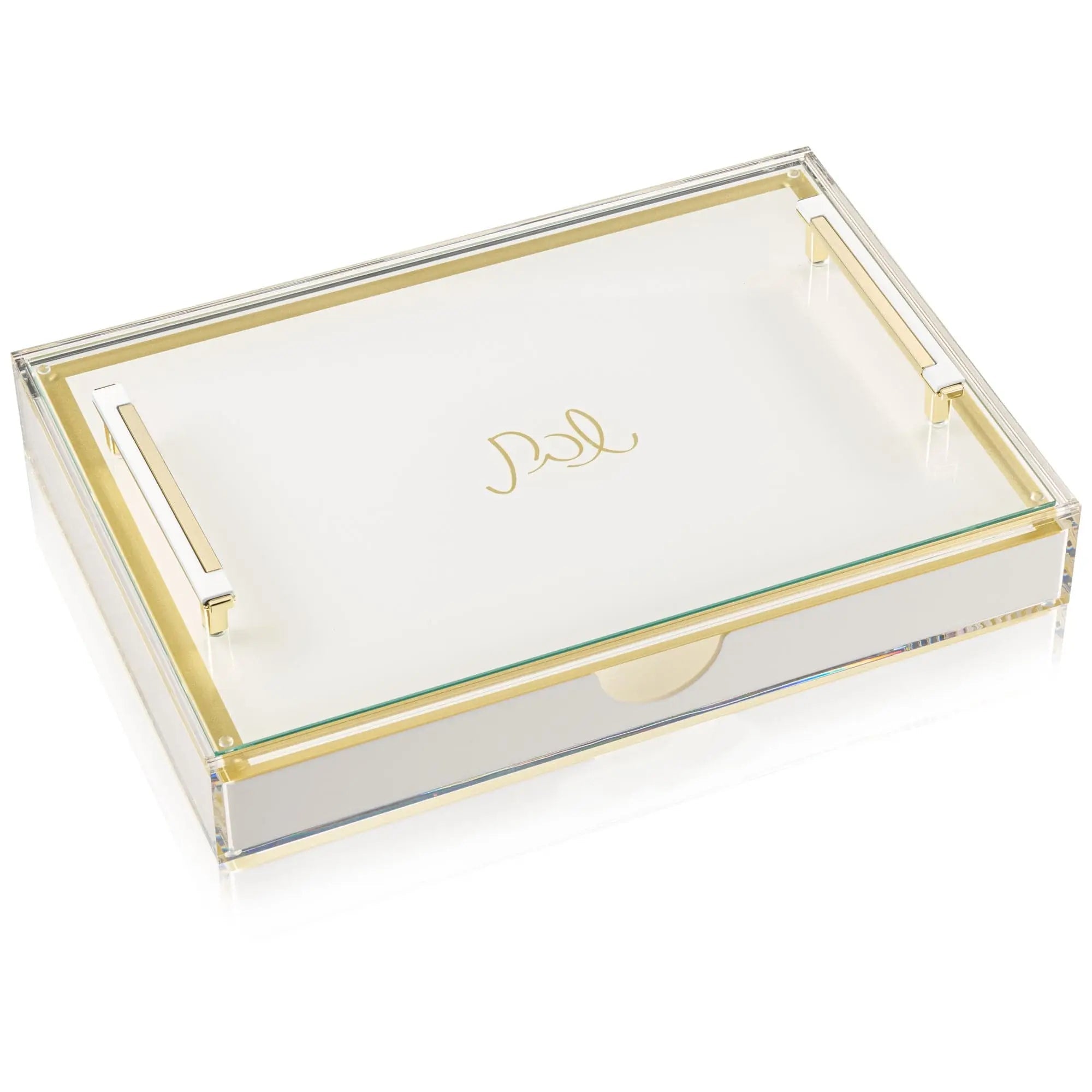 Classic Challah Board with Drawer - Waterdale Collection