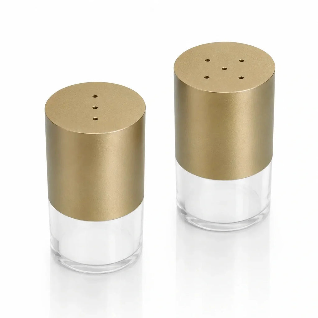 Classic Salt Shaker | Modern Gold & Silver Tabletop Décor