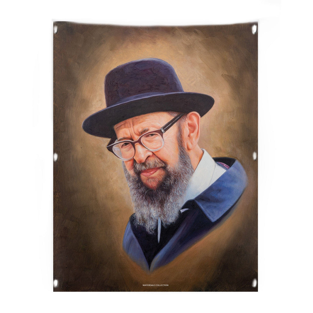 Dark Gedolim Vinyl Sukkah Decorations - Waterdale Collection