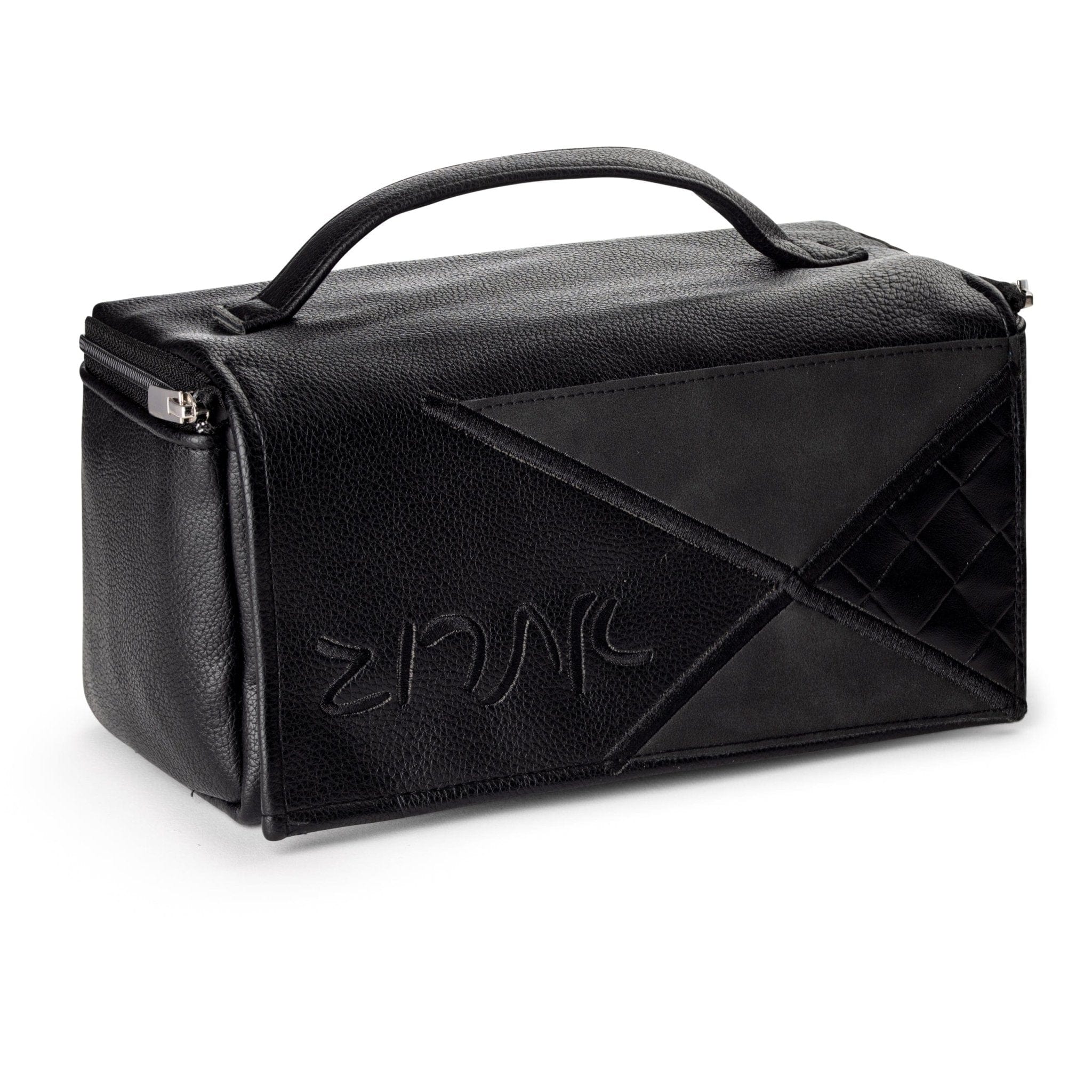 Diagonal Leather Esrog Bag - Waterdale Collection