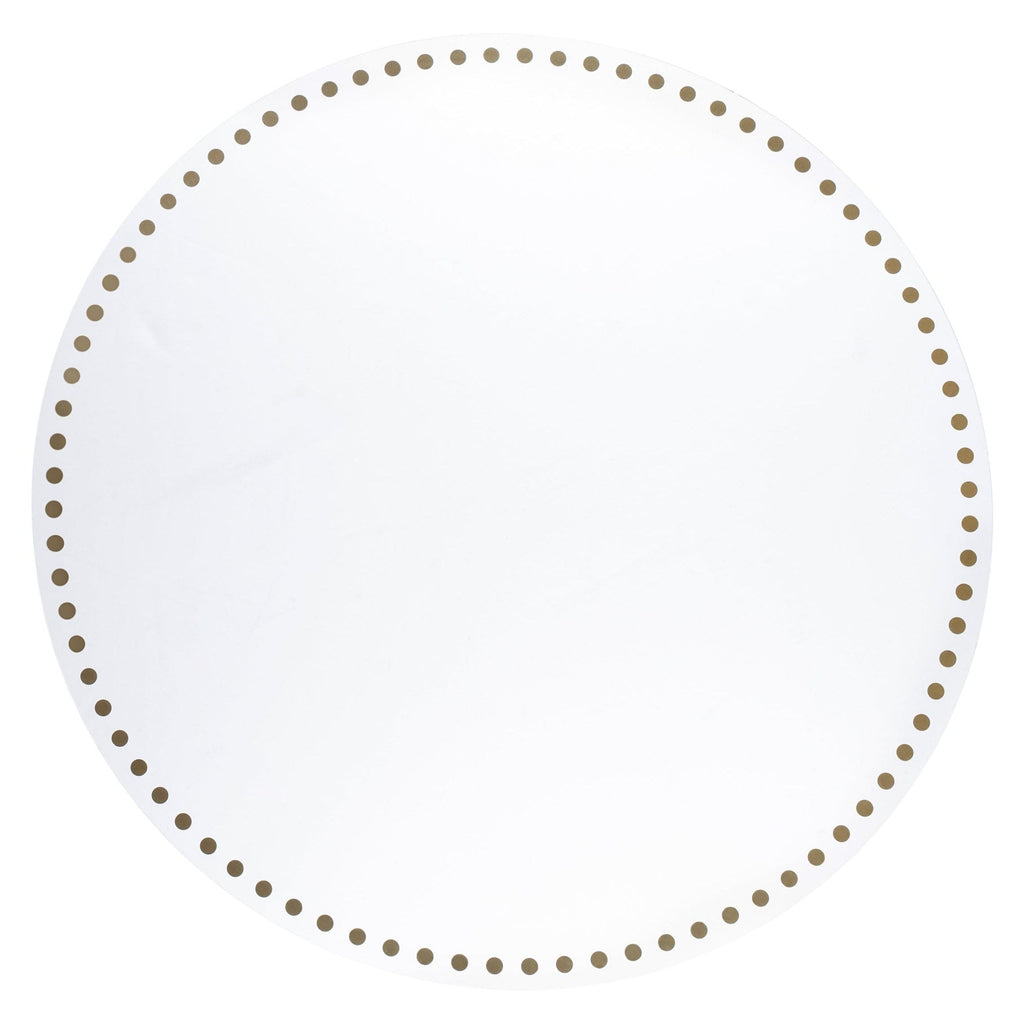 Dot Border Chargers - Waterdale Collection