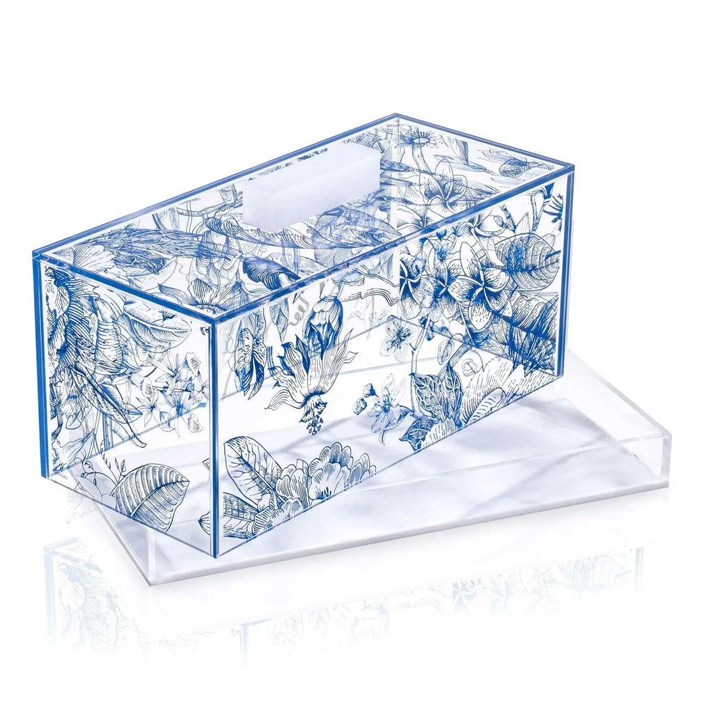 French Toile Cake Dome - Waterdale Collection