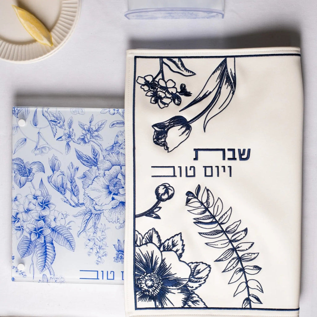 French Toile Challah Cover - Waterdale Collection