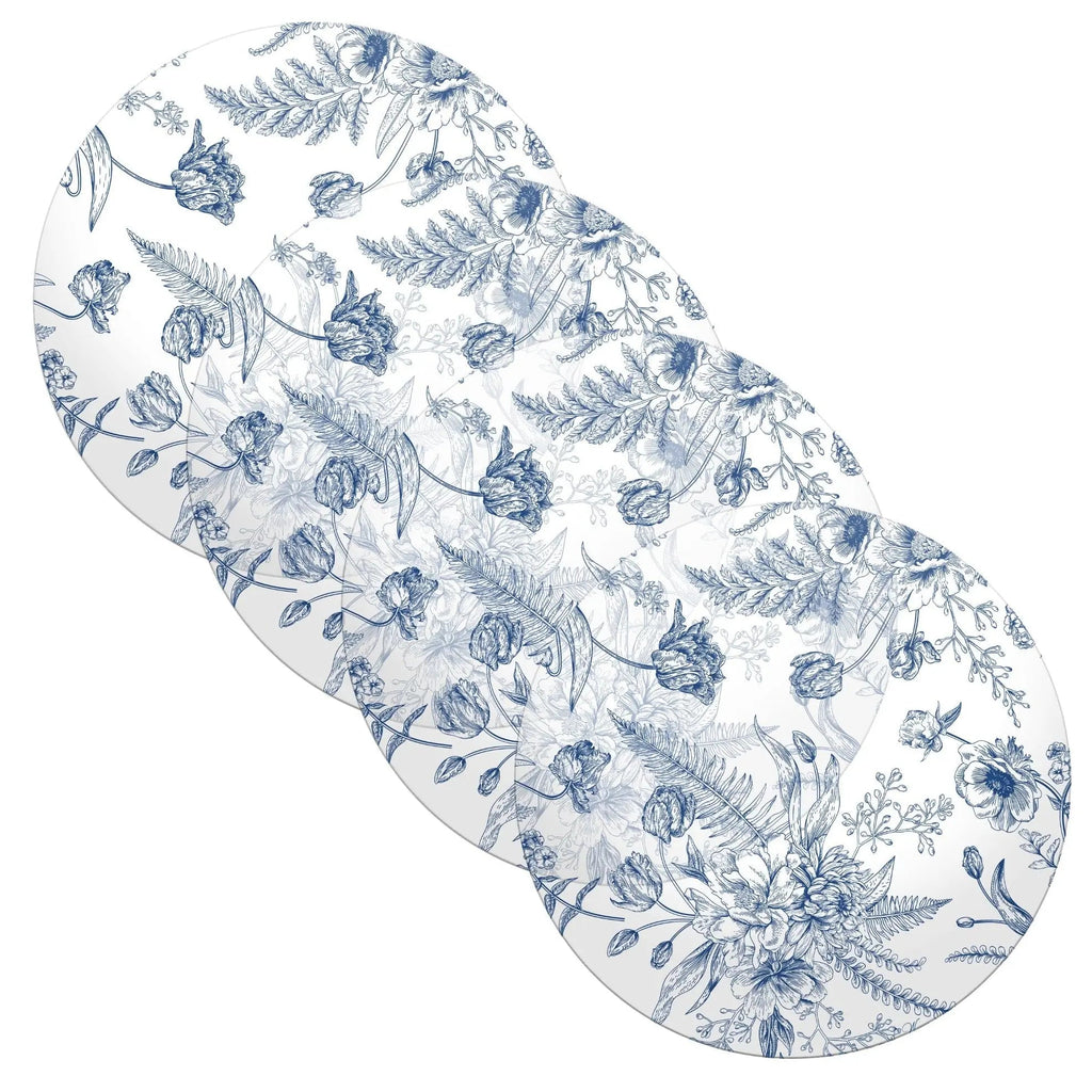 French Toile Chargers - Waterdale Collection