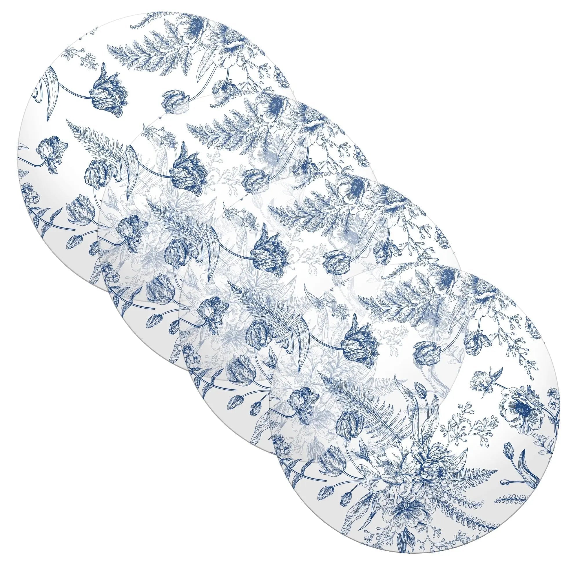 French Toile Chargers - Waterdale Collection
