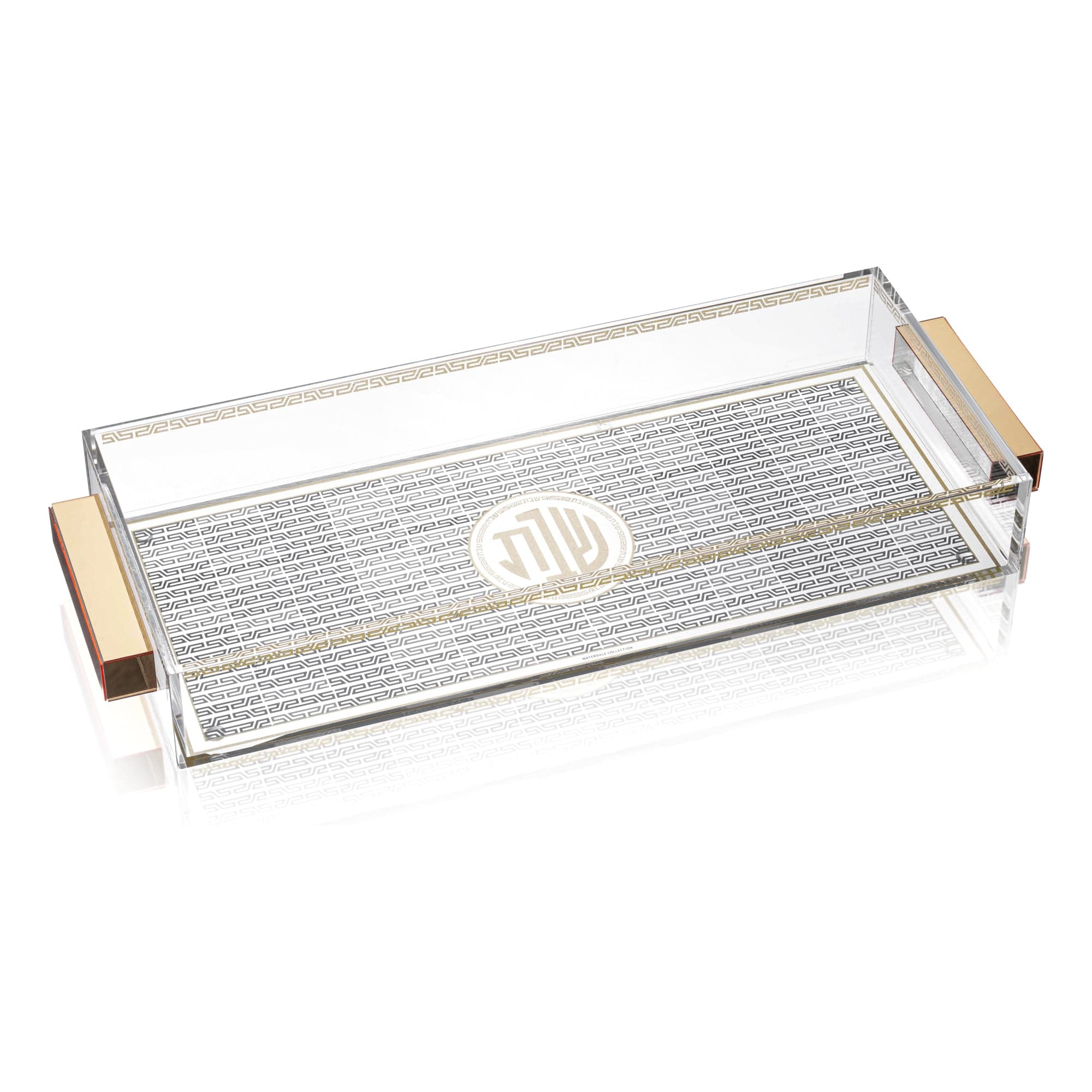 Geometric Bread / Towel Tray