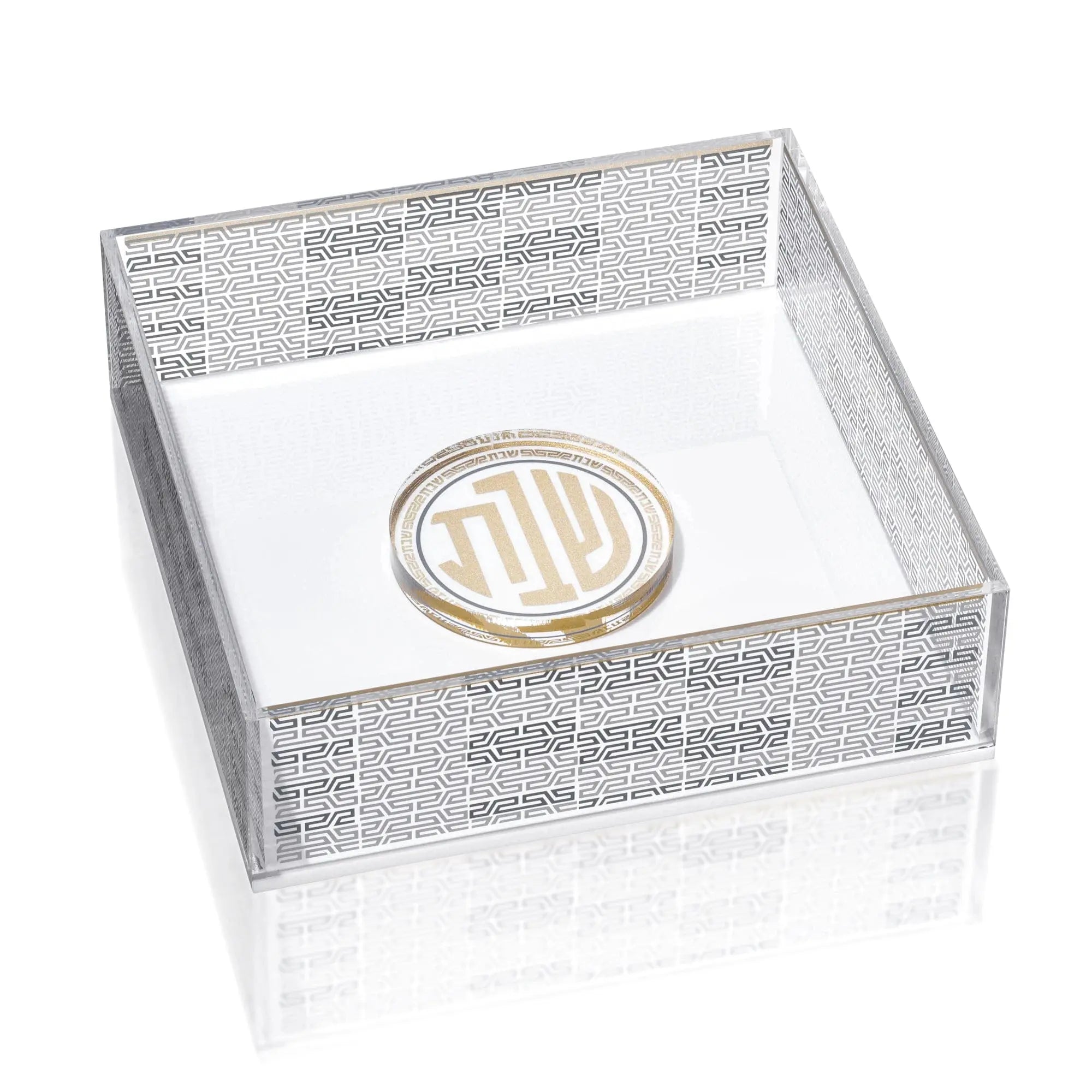 Geometric Napkin Holder - Waterdale Collection