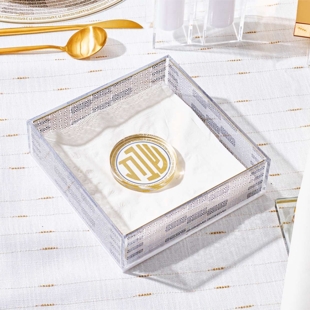 Geometric Napkin Holder
