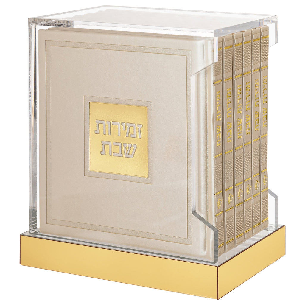 Hardcover Leather & Lucite Bencher Set - Waterdale Collection