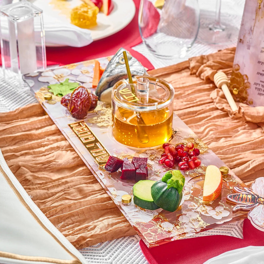 Honeycomb Simanim Tray - Waterdale Collection