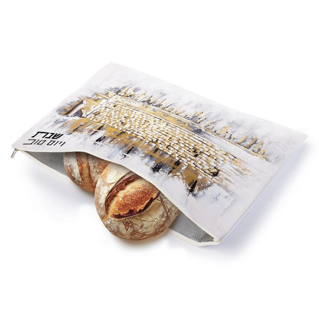 Kosel at Winter Challah Pouch Cover - Waterdale Collection