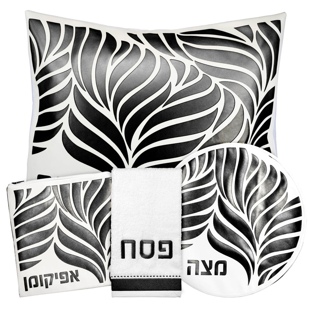 Leaf Laser Cut Pesach Set - Waterdale Collection