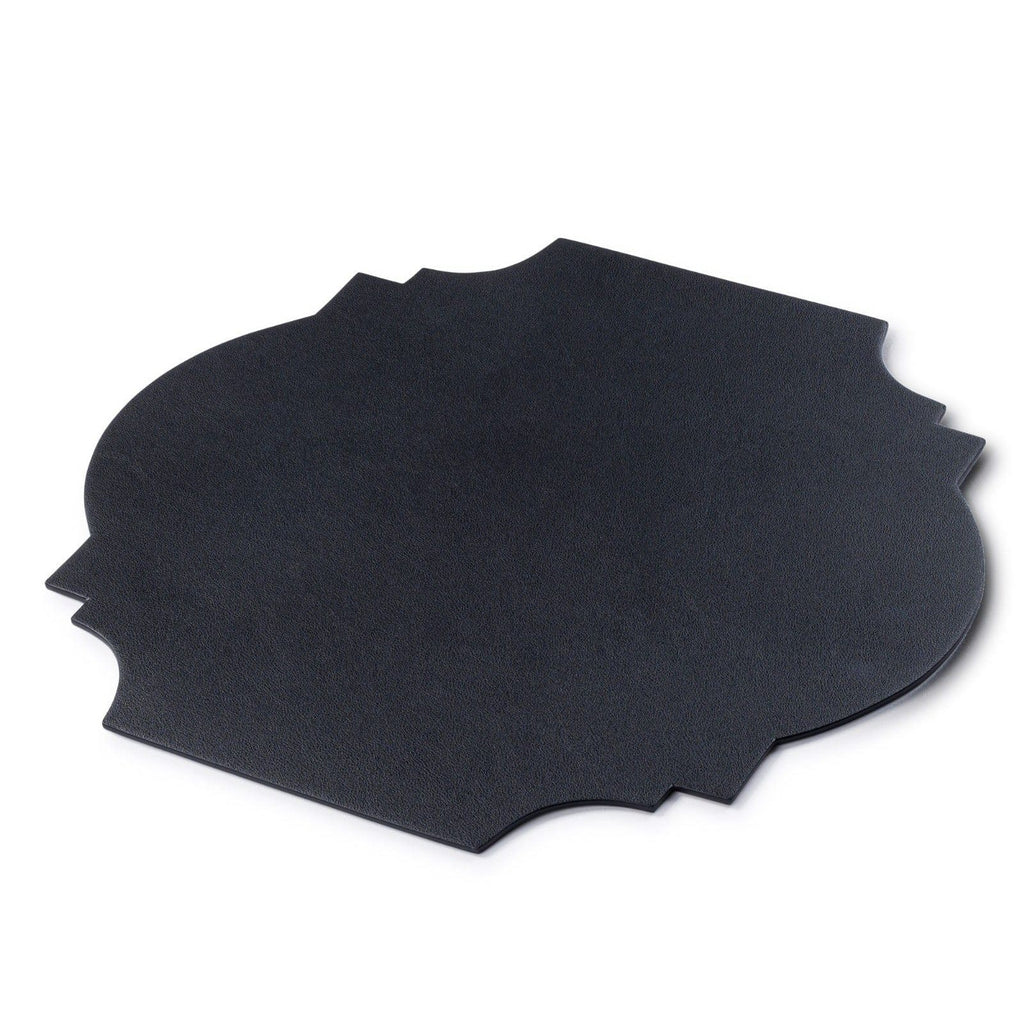 Leather Beveled Chargers