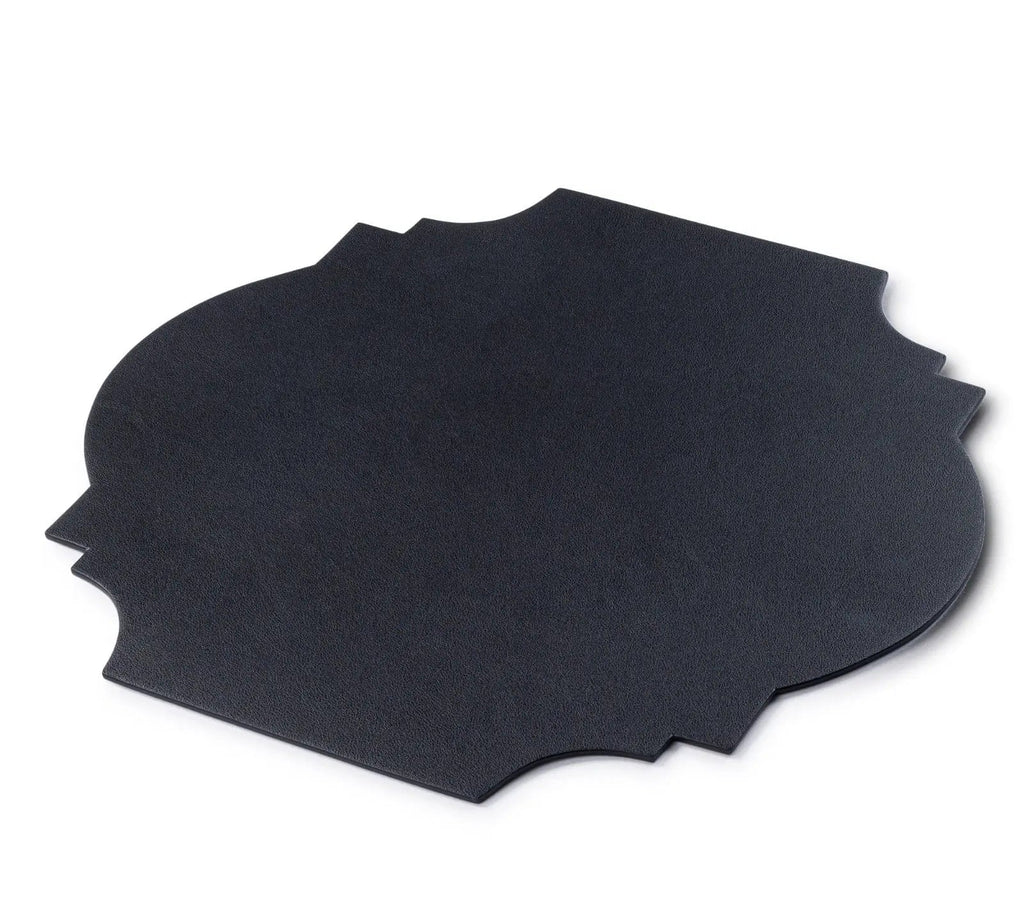 Leather Beveled Chargers - Waterdale Collection