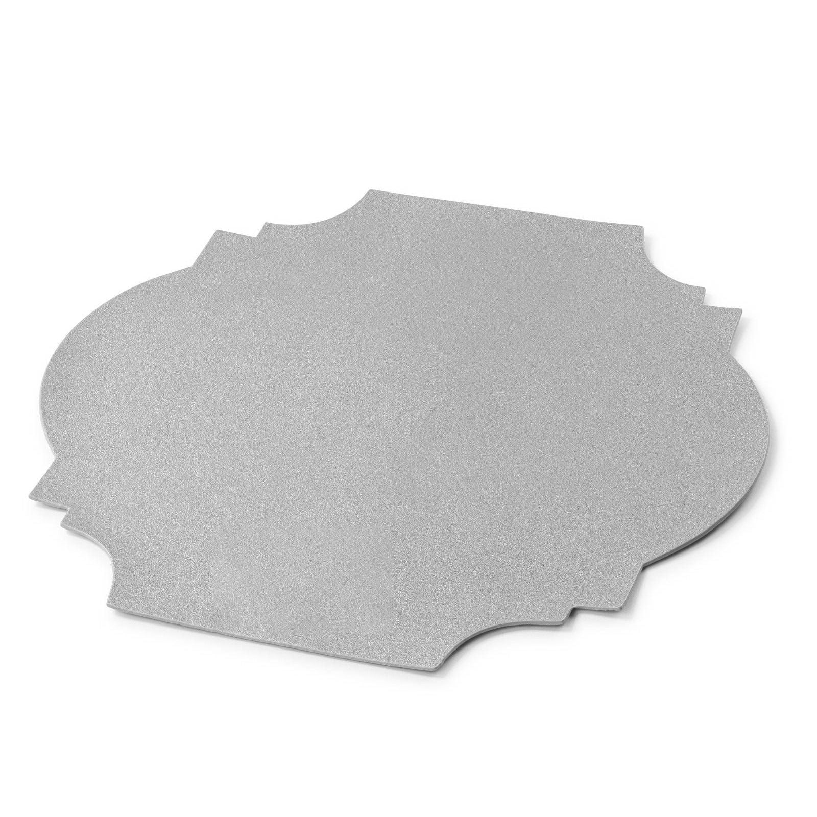 Leather Beveled Chargers