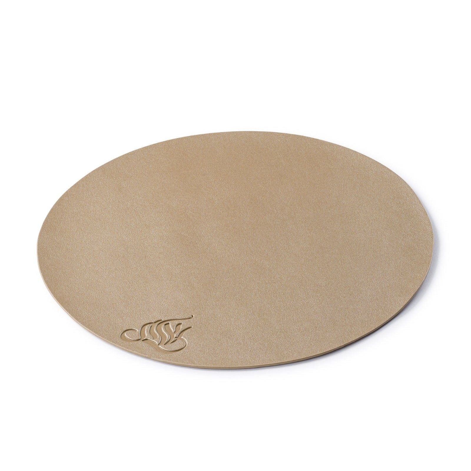 Leather Round Chargers