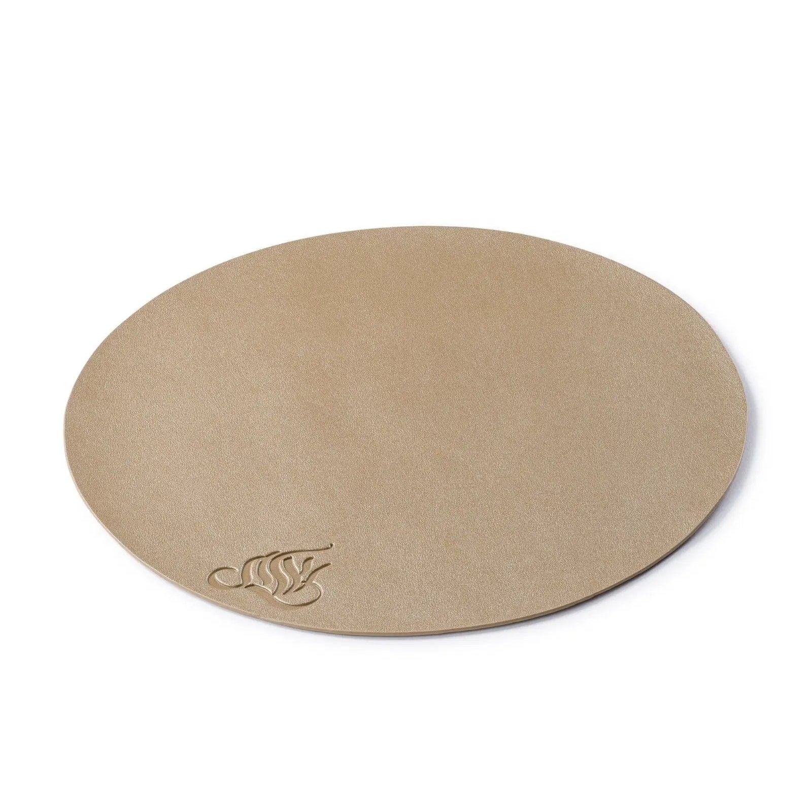 Leather Round Chargers - Waterdale Collection