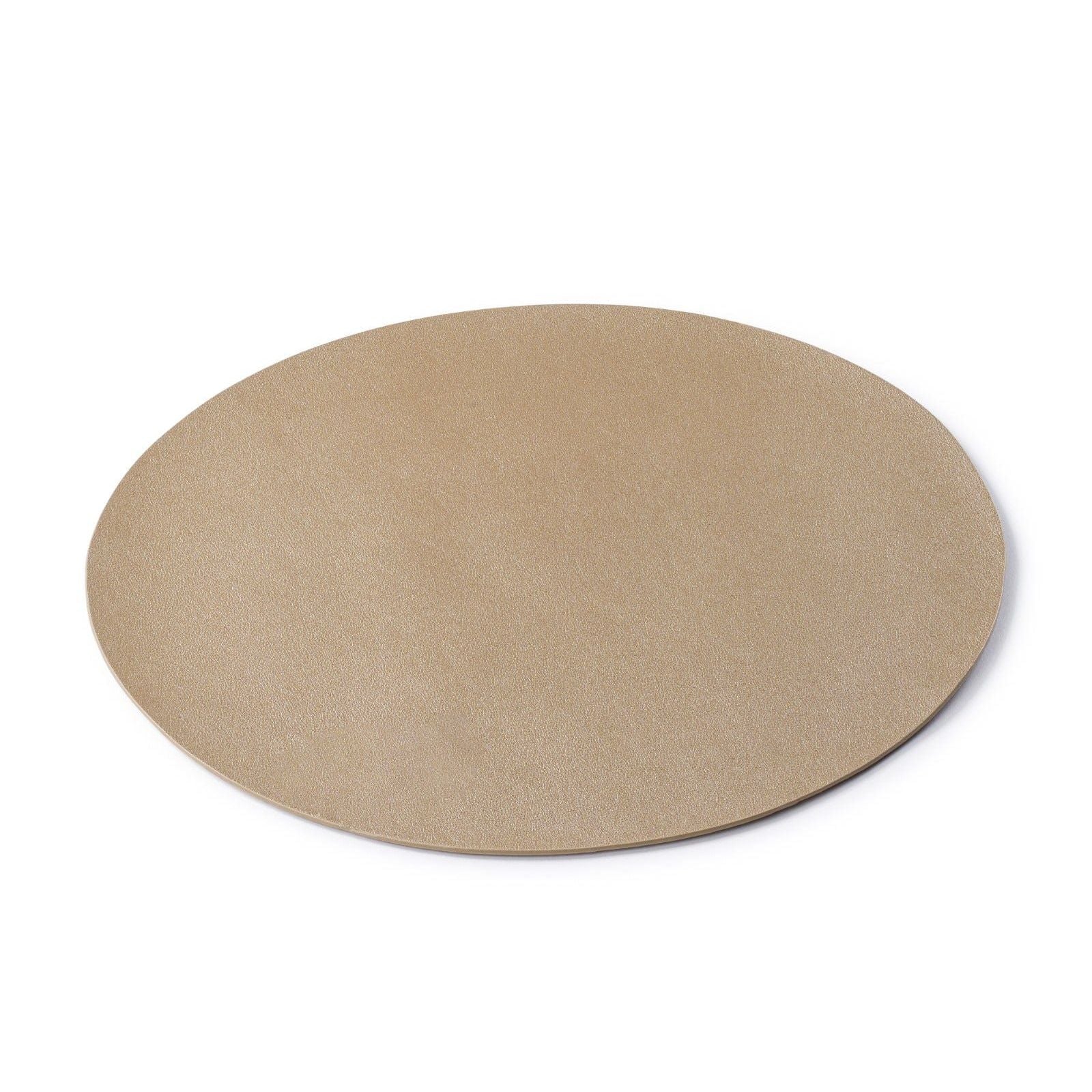 Leather Round Chargers