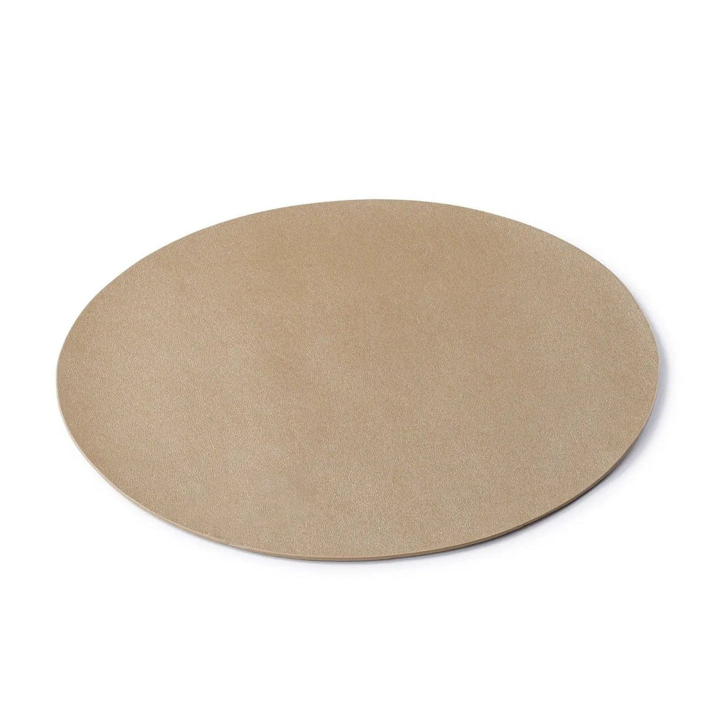 Leather Round Chargers - Waterdale Collection