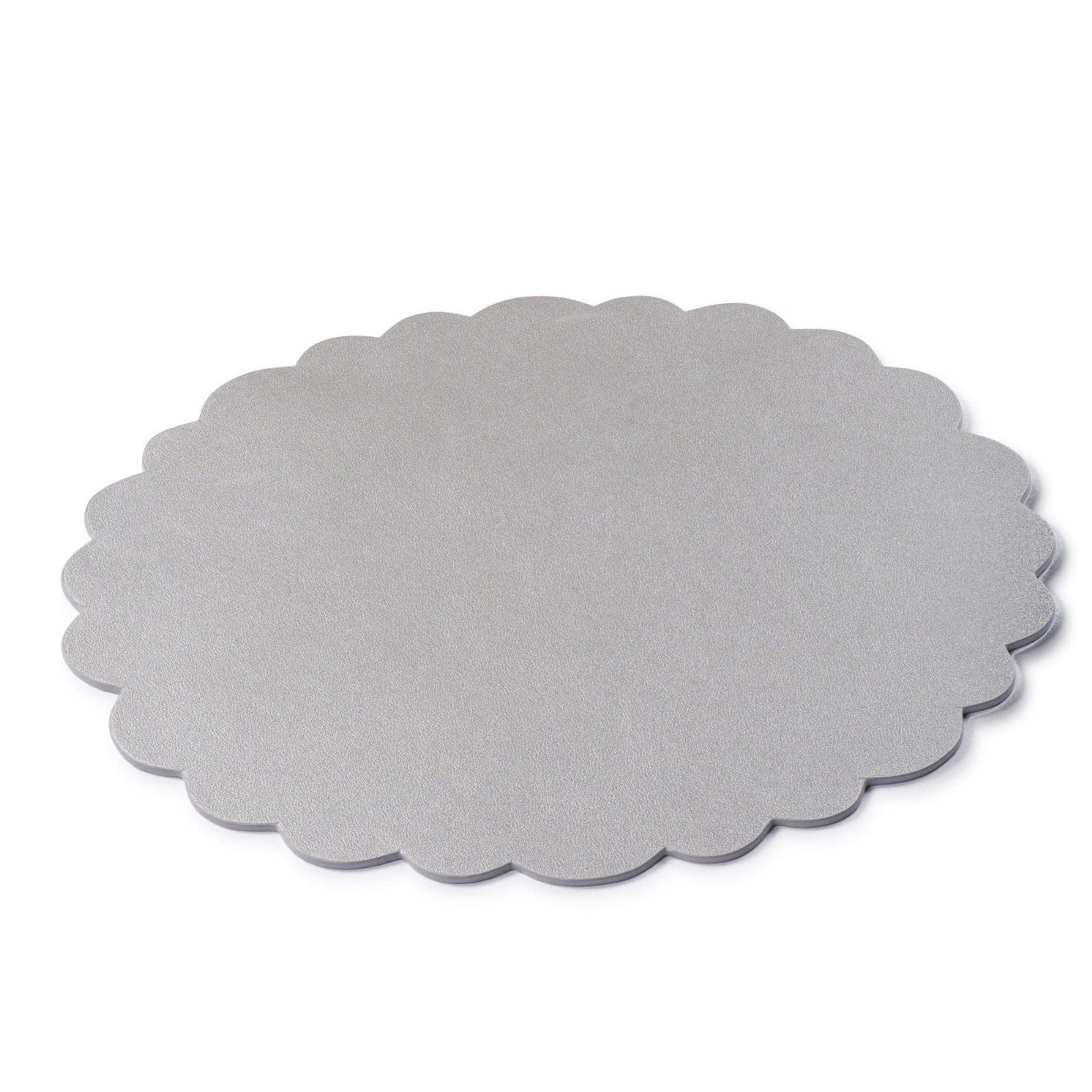 Leather Scalloped Chargers