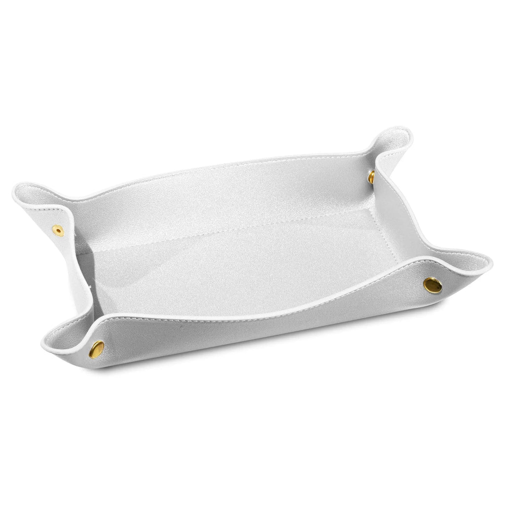 Leather Shabbos Toilet Paper / Tray Guest Towel / Multi - purpose Tray - Waterdale Collection