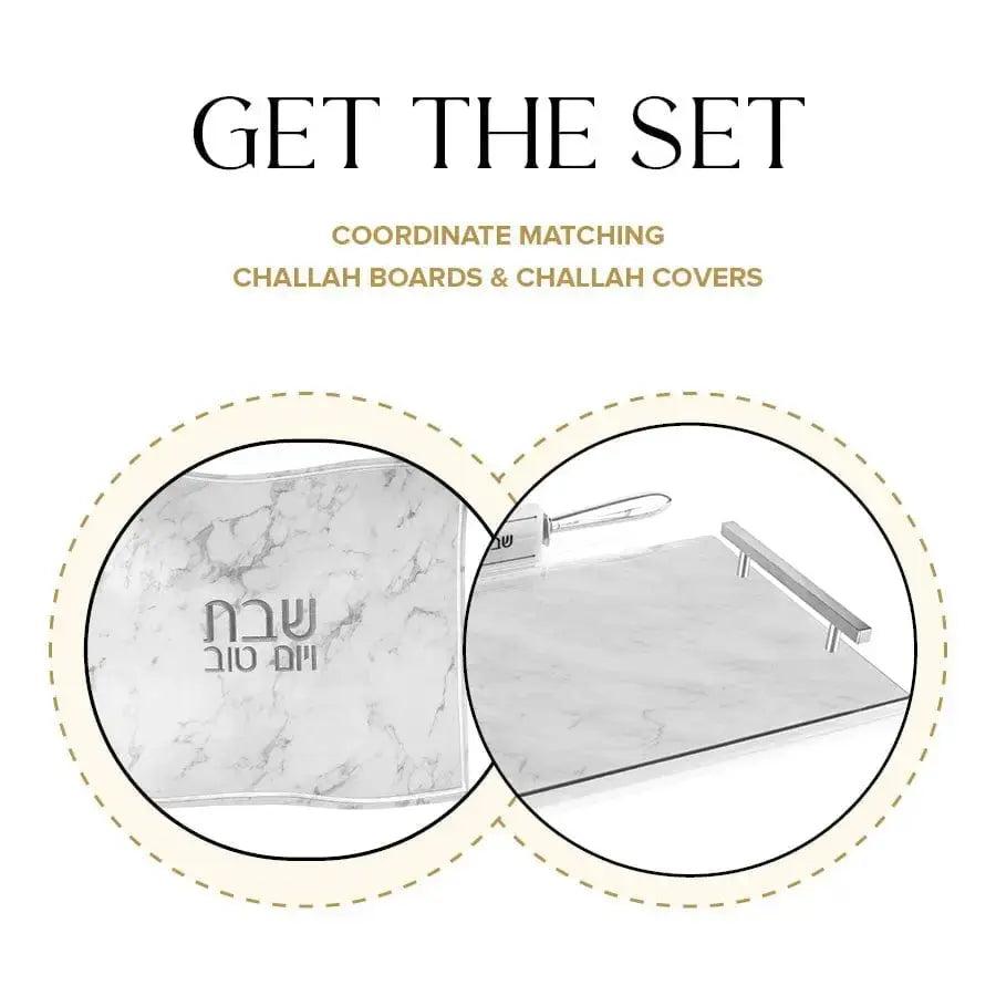 Marble Challah Board - Waterdale Collection