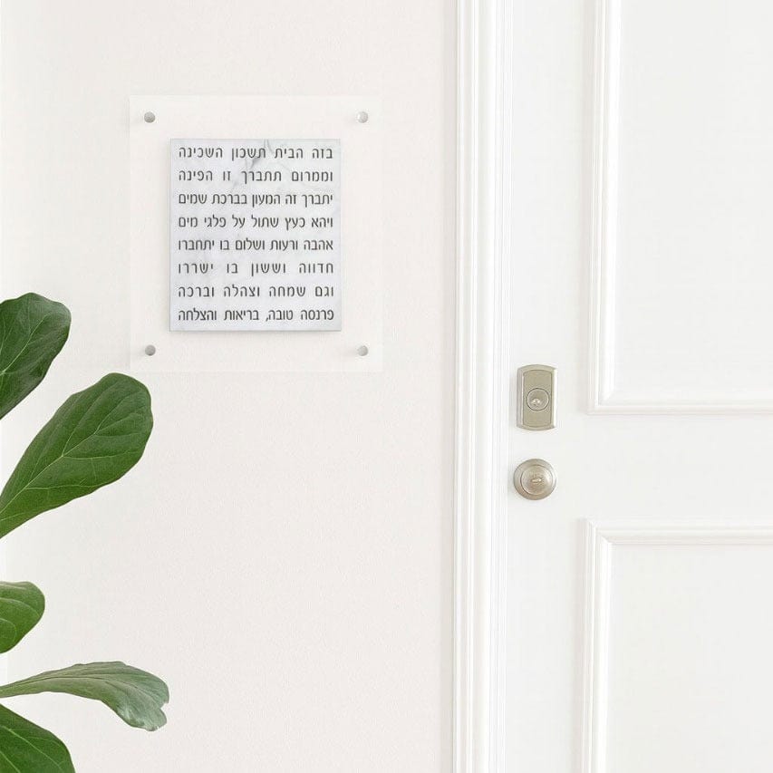 MetaLucite Birchas Habayis