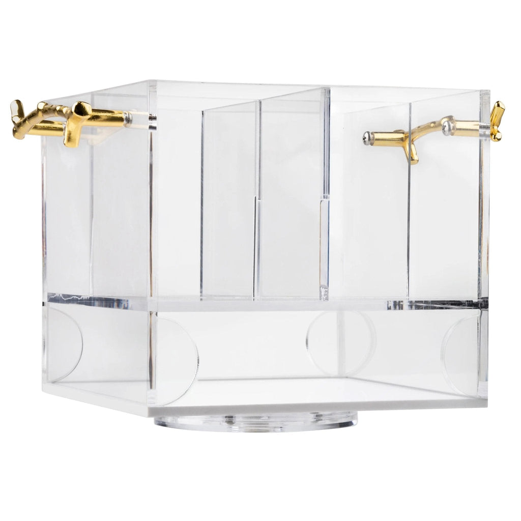 MetaLucite Twig Swivel Silverware Caddy - Waterdale Collection