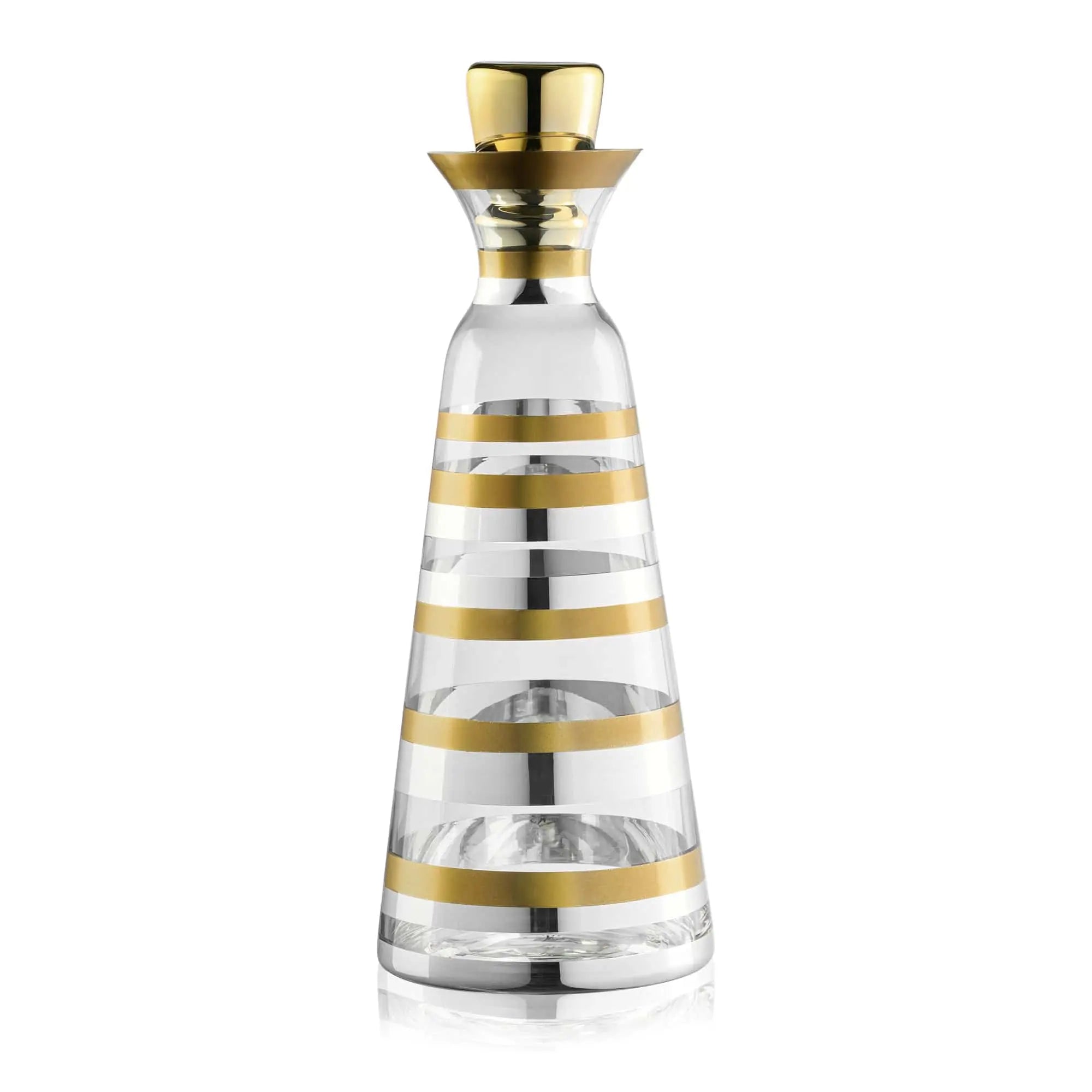Mixed Metallic Wine Decanter - Waterdale Collection