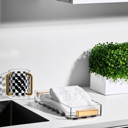 Onyx Bread / Towel Tray - Waterdale Collection