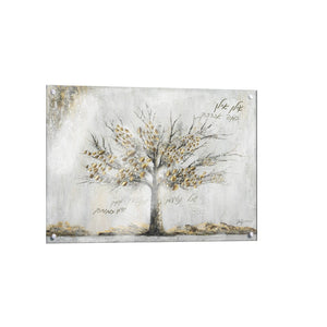 Painted by Judy Family Tree Lucite Sukkah Decoration