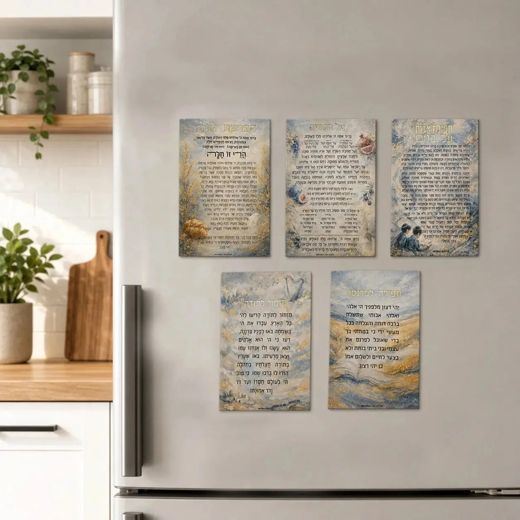 Painted Leather Magnets by  Waterdale Collection