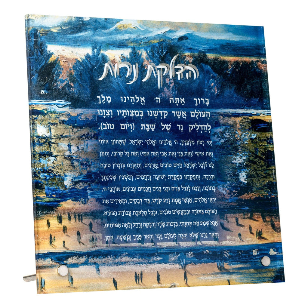 Painted Navy Kosel Tabletop Hadlokas Neiros - Waterdale Collection