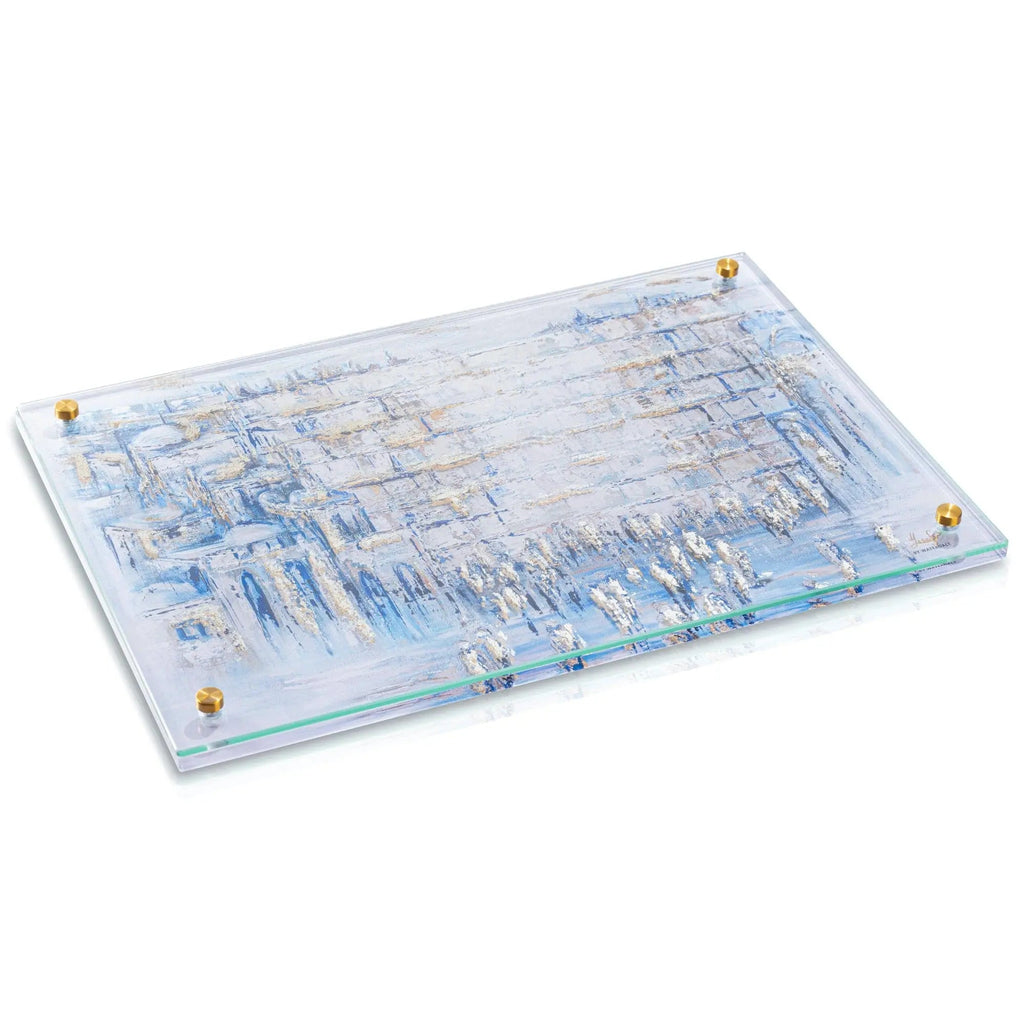 Painted Yosefa Challah Board - Waterdale Collection